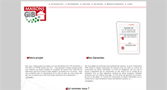 Desktop Screenshot of maisonsgib.com