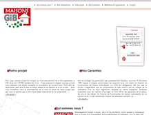 Tablet Screenshot of maisonsgib.com